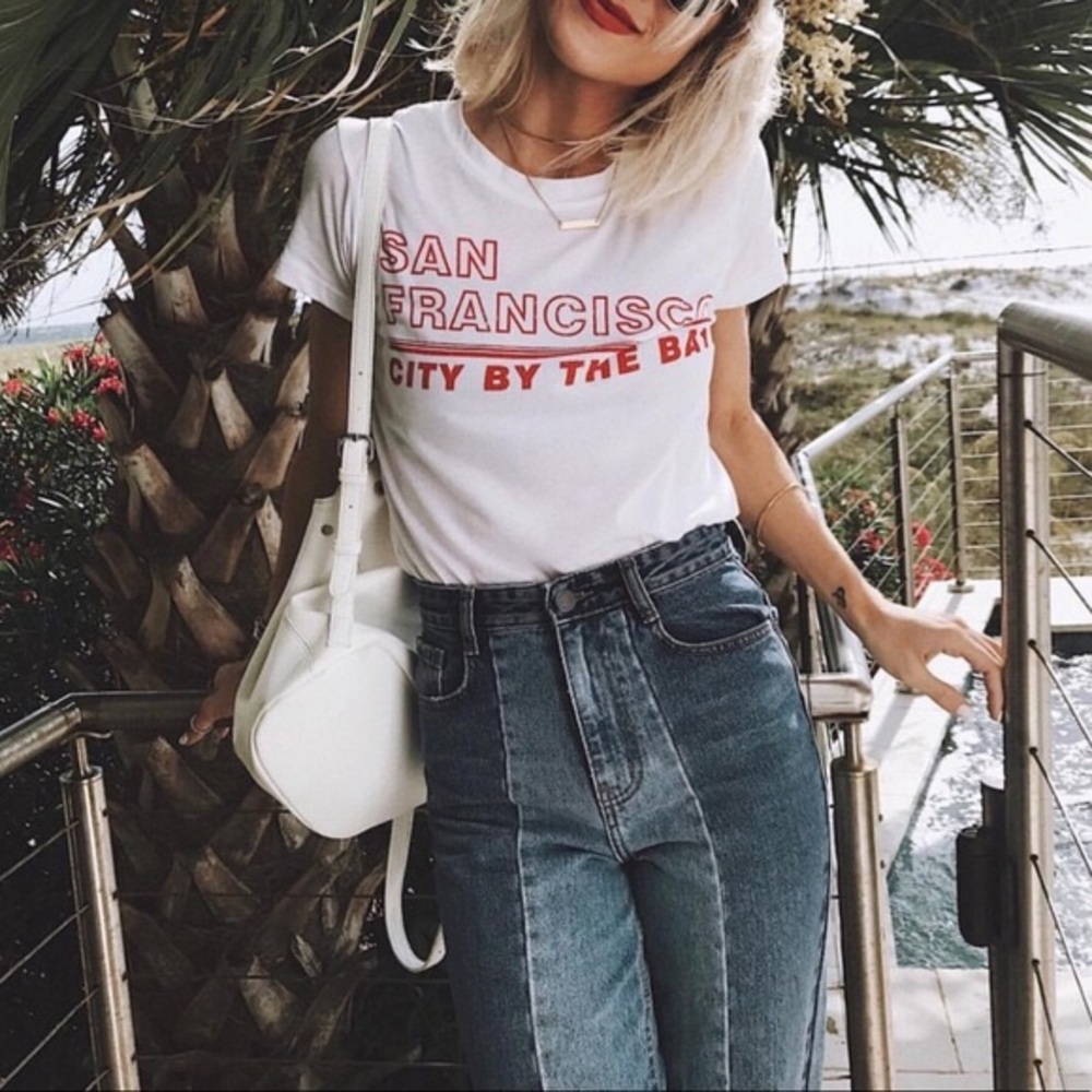 Forever 21 Two tone Jeans